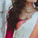 Banarasi Kadwa Pure Silk Saree - White