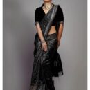 Banarasi Kadwa Pure Silk Saree - Black