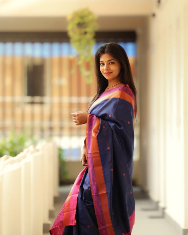 Art Silk Saree - Violet