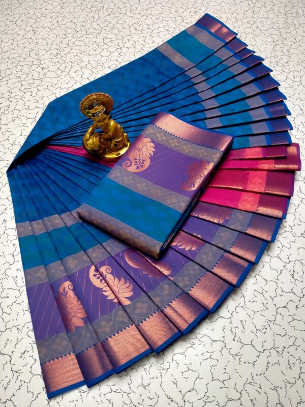 Art Silk Saree - Blue