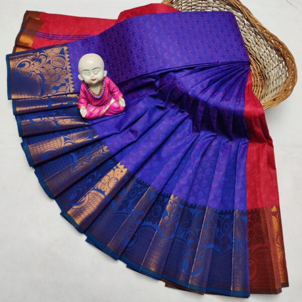 Art Silk Saree - Violet