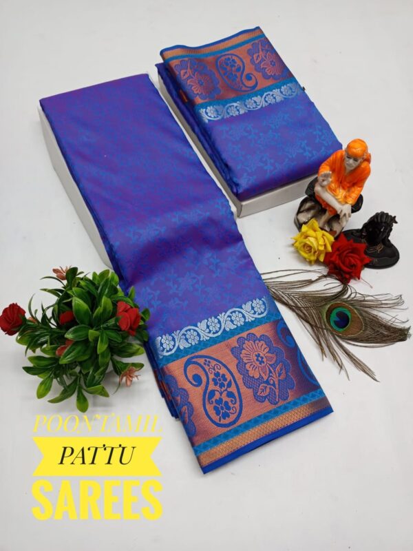 Art Silk Saree - Violet