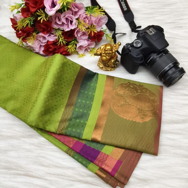 Art Silk Saree - Green