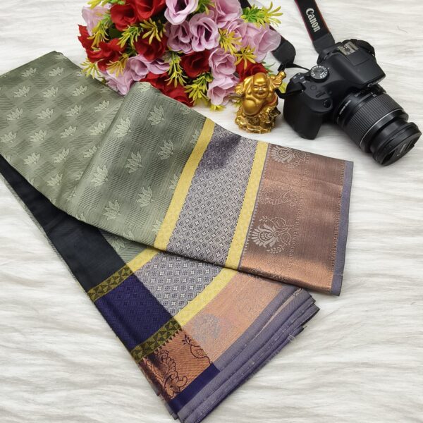 Art Silk Saree - Green