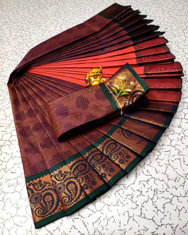 Art Silk Saree - Maroon