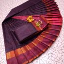 Art Silk Saree - Purple