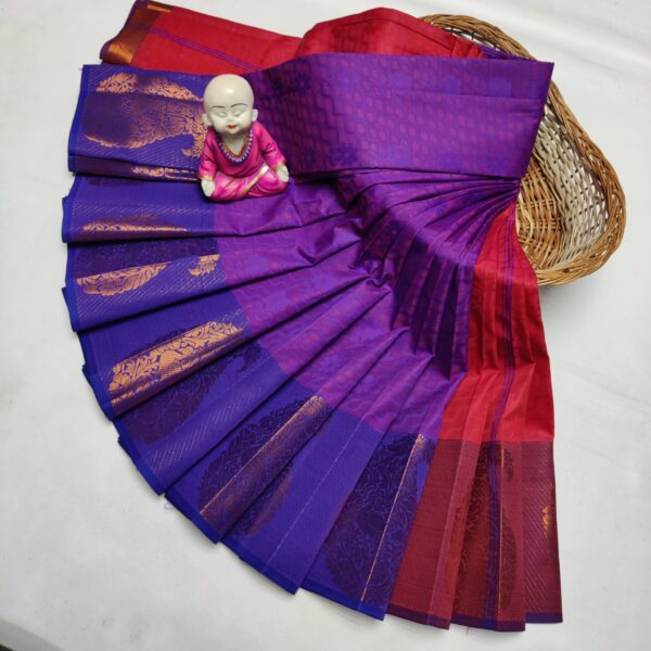 Art Silk Saree - Purple