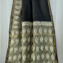 Chanderi Silk Saree - Hand Block Print