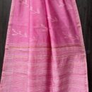 Chanderi Silk Saree - Hand Block Print