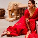 Pure Silk Saree - Red
