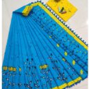 Pure Cotton Mulmul Saree
