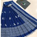 Pure Cotton Mulmul Saree
