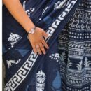 Pure Cotton Mulmul Saree