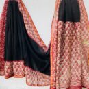 Chanderi Silk Saree - Hand Block Print
