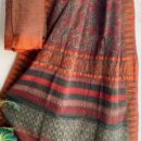 Cotton Silk Saree - Hand Block Print