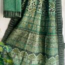 Cotton Silk Saree - Hand Block Print