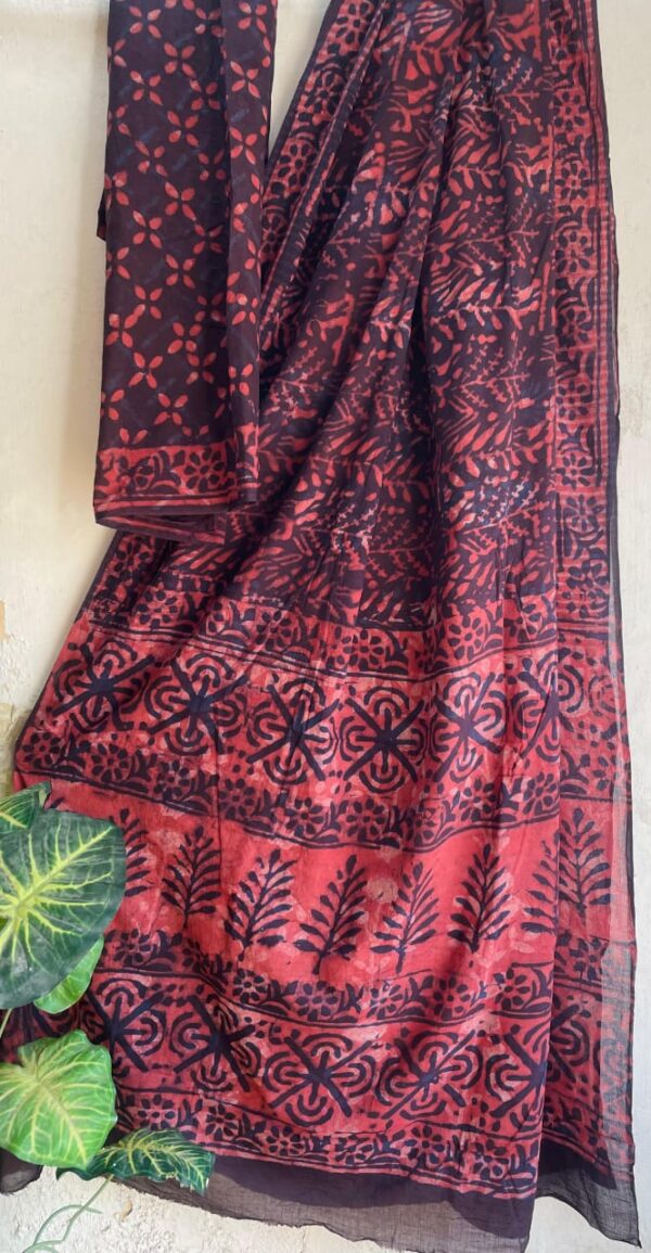 Jaipur Cotton Mulmul Saree