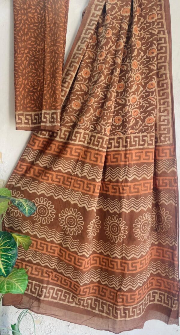 Jaipur Cotton Mulmul Saree