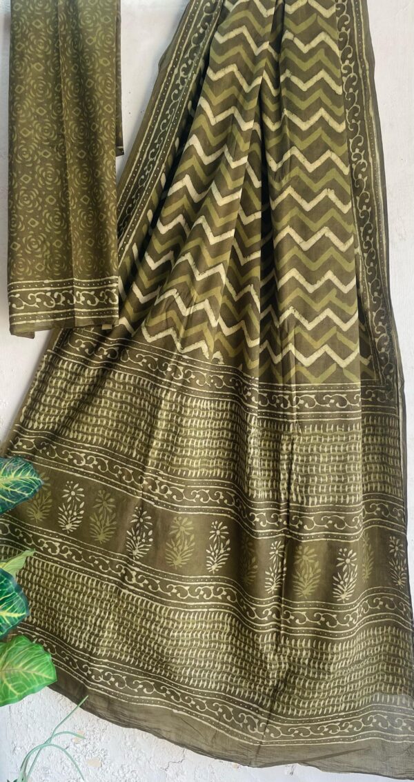 Jaipur Cotton Mulmul Saree