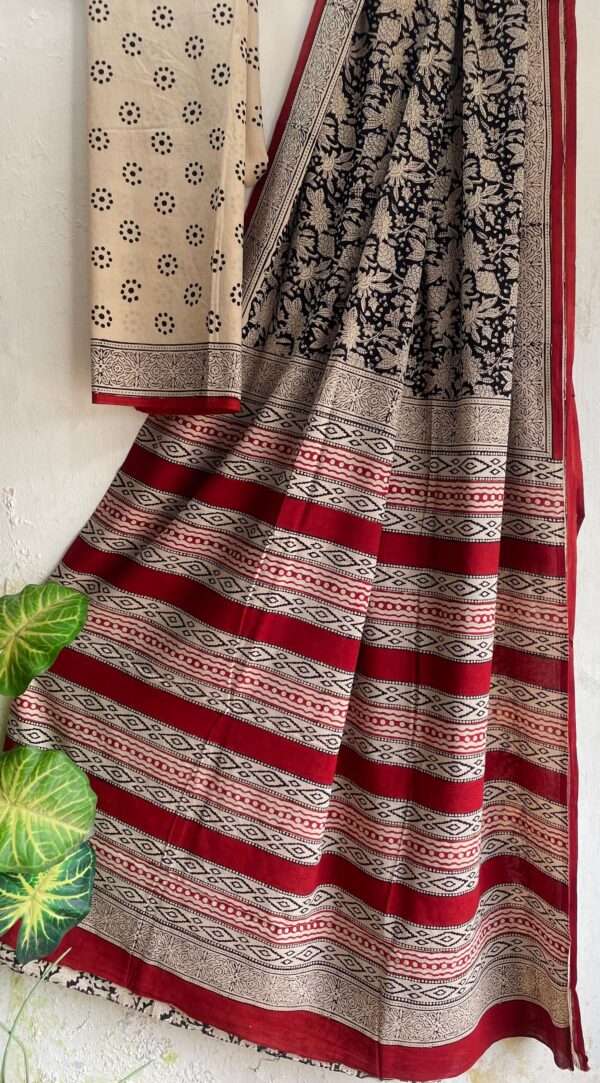 Jaipur Cotton Mulmul Saree