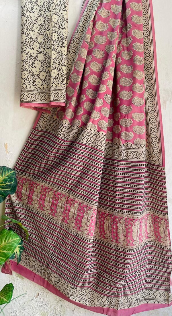 Jaipur Cotton Mulmul Saree