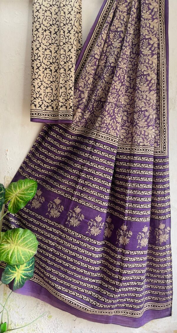 Jaipur Cotton Mulmul Saree