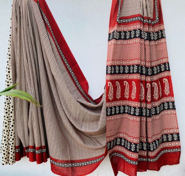 Jaipur Cotton Mulmul Saree