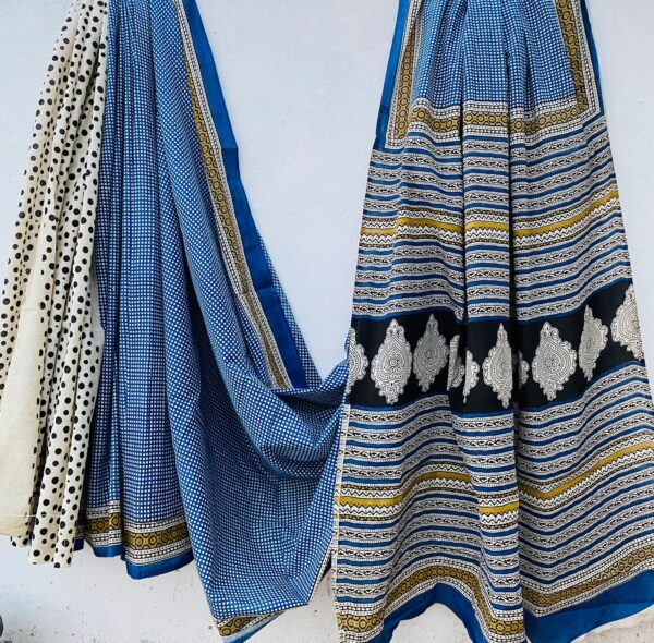 Jaipur Cotton Mulmul Saree