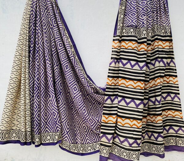 Jaipur Cotton Mulmul Saree