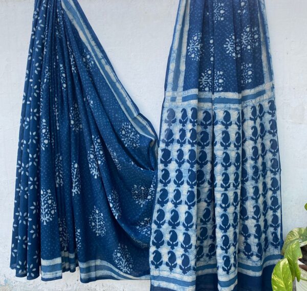 Jaipur Cotton Mulmul Saree