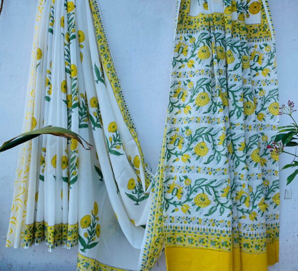 Jaipur Cotton Mulmul Saree