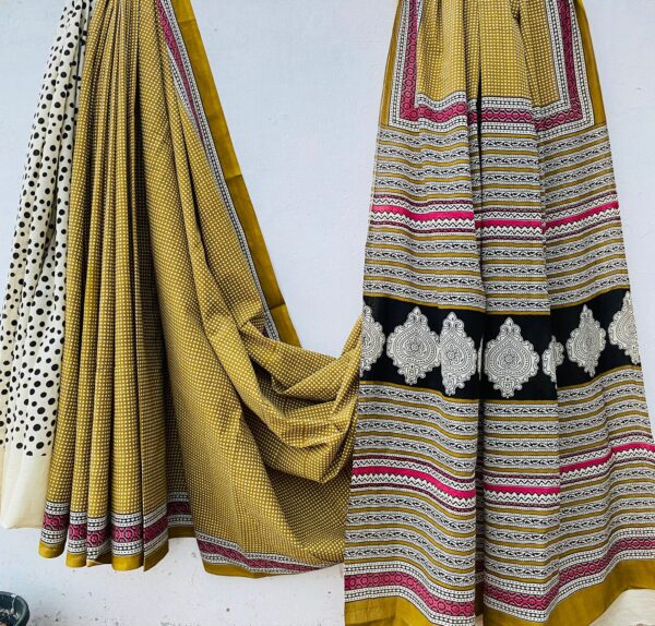 Jaipur Cotton Mulmul Saree