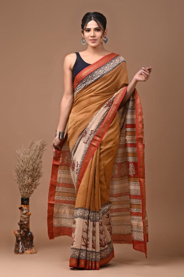 Maheshwari Silk Saree