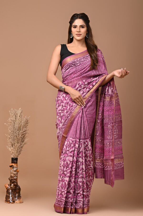 Maheshwari Silk Saree