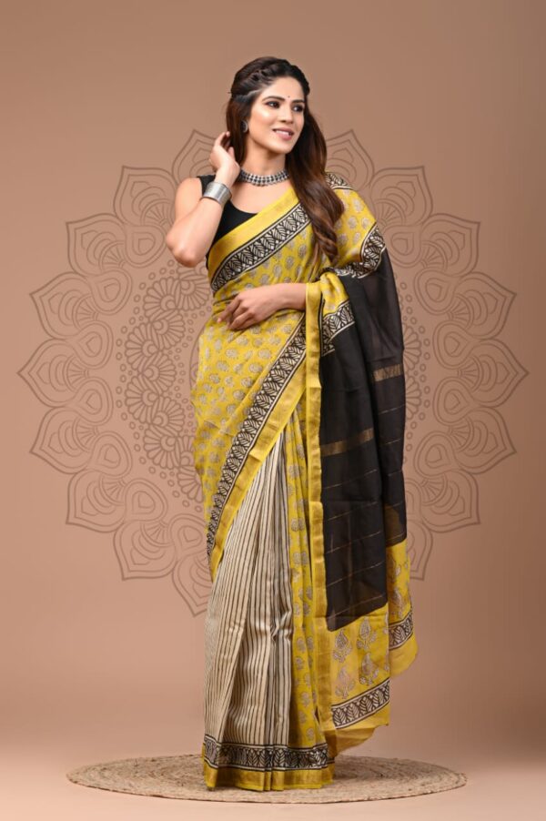 Maheshwari Silk Saree