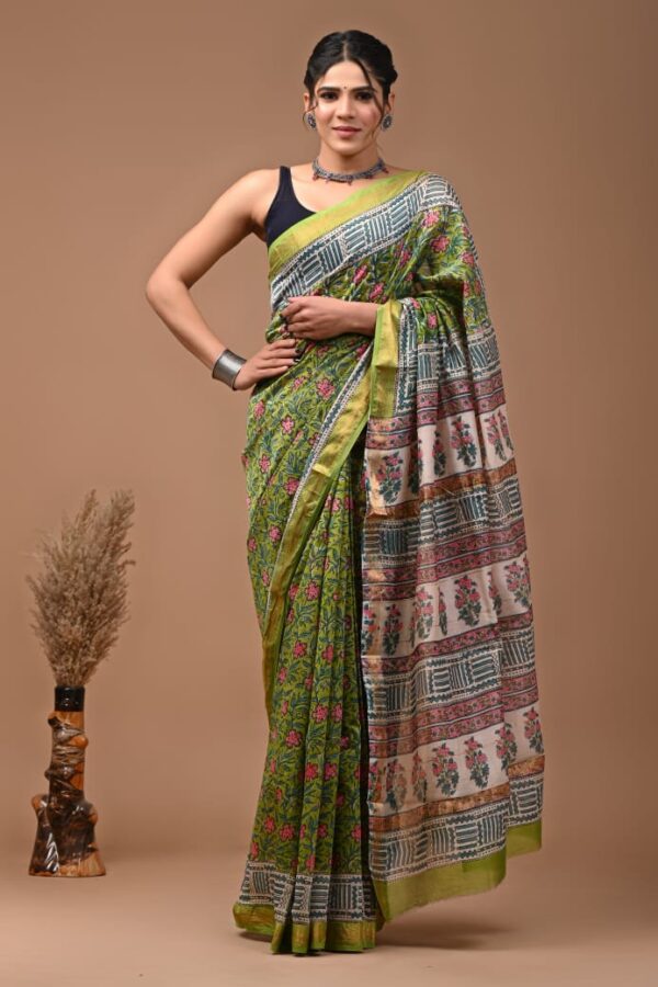 Maheshwari Silk Saree