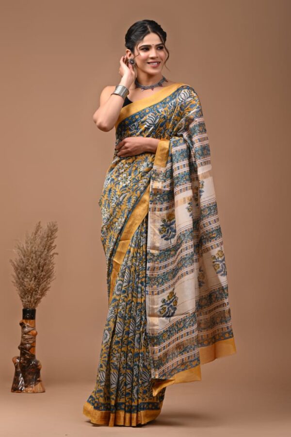 Maheshwari Silk Saree