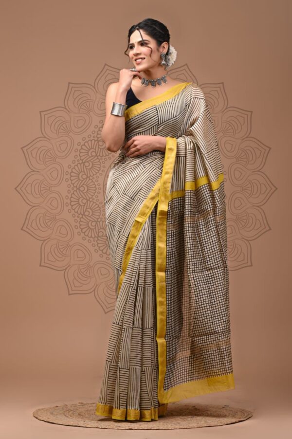 Maheshwari Silk Saree