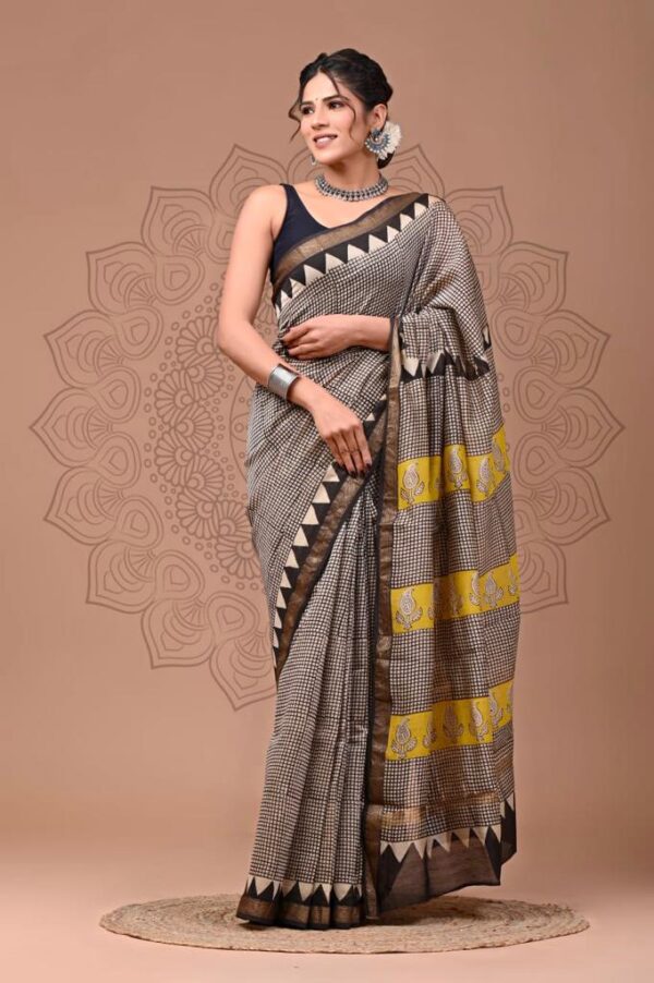 Maheshwari Silk Saree