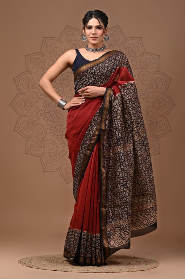 Maheshwari Silk Saree