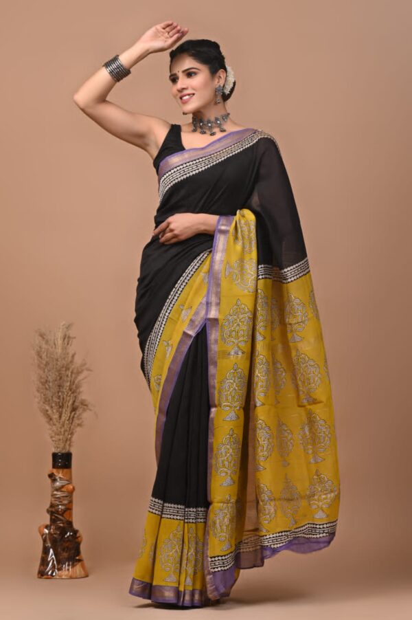 Maheshwari Silk Saree