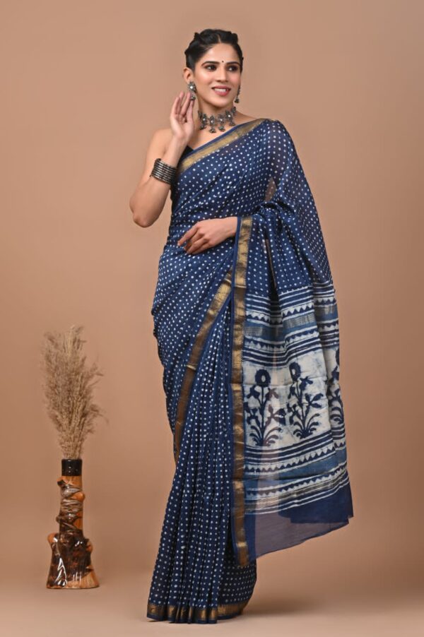 Maheshwari Silk Saree