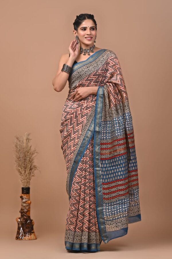 Maheshwari Silk Saree