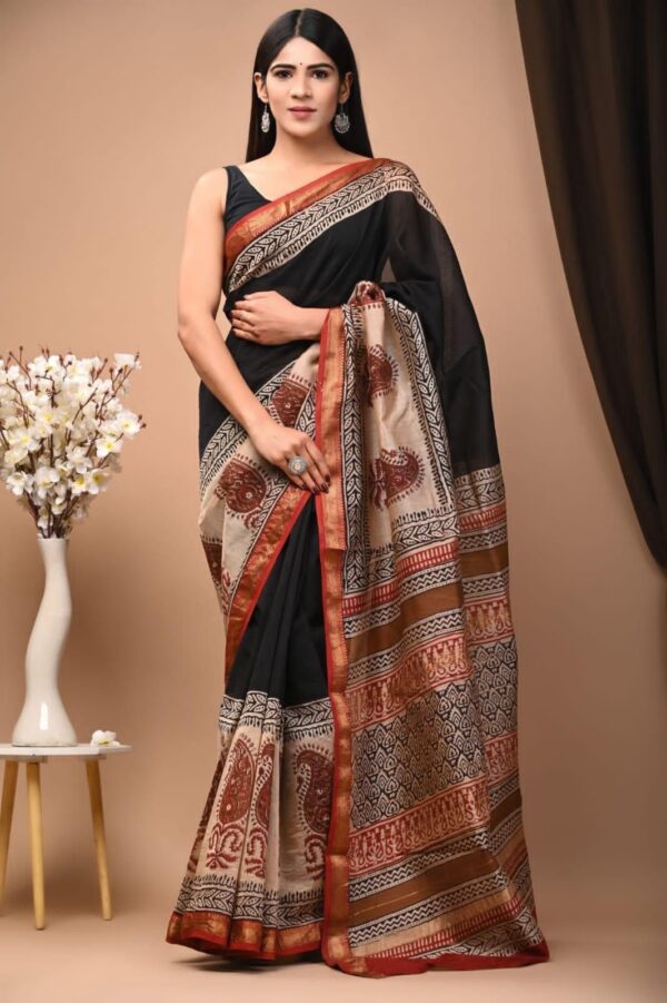 Maheshwari Silk Saree