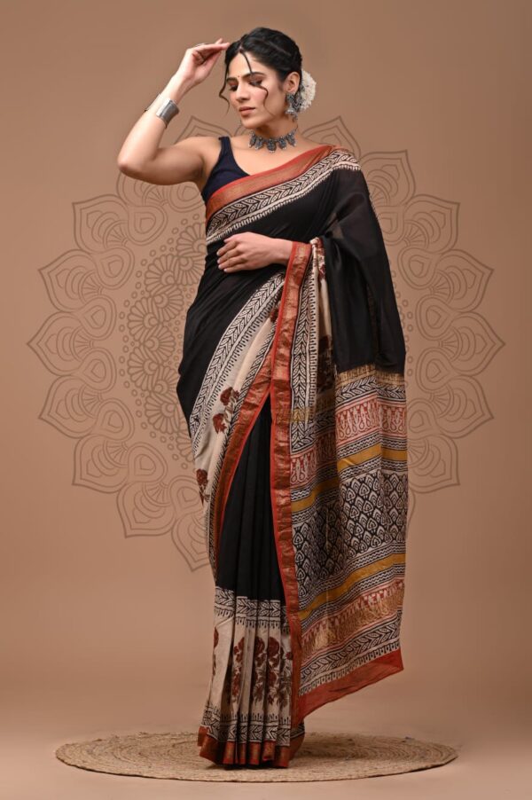 Maheshwari Silk Saree