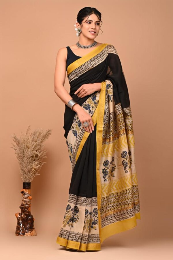 Maheshwari Silk Saree