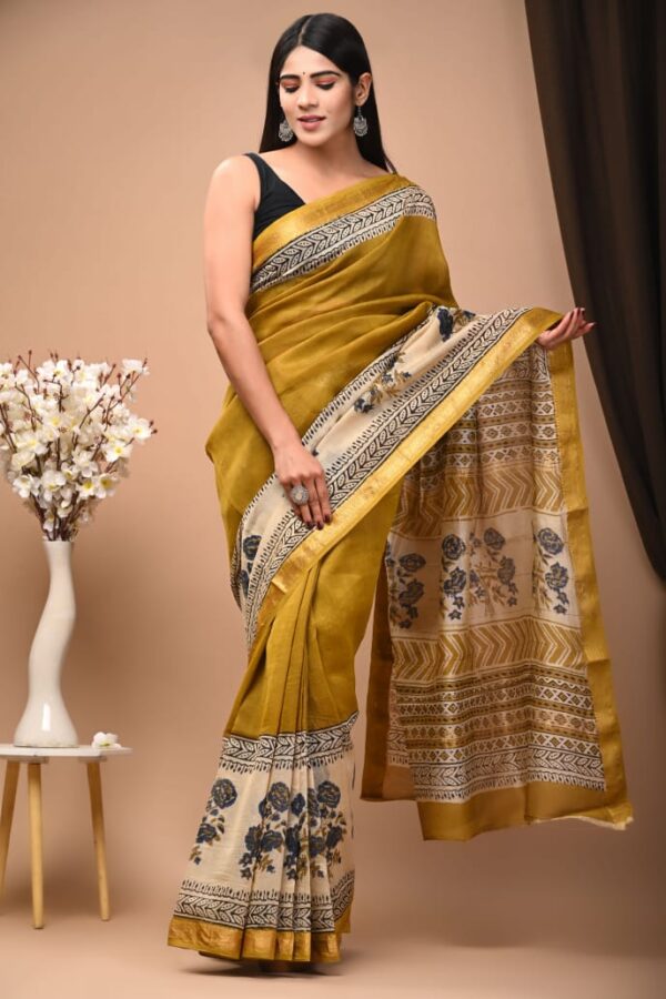 Maheshwari Silk Saree