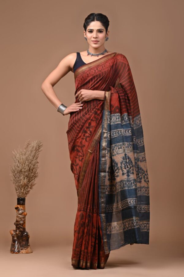 Maheshwari Silk Saree