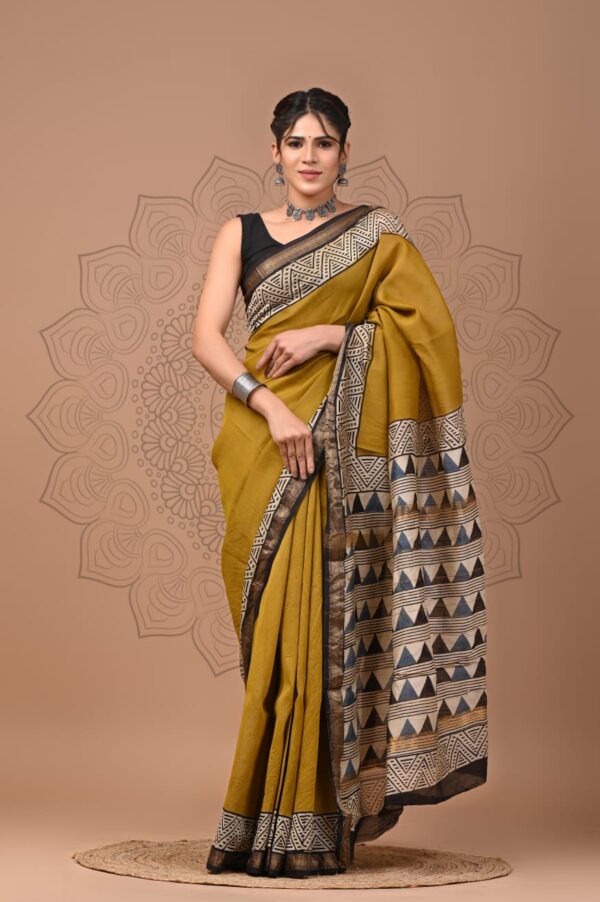 Maheshwari Silk Saree