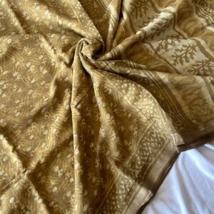 Kota Doria Saree - green